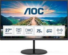 Q27V4EA 27"W IPS LED 2560x1440 20 000 000:1 4ms 250cd HDMI DP