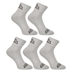 Styx 5PACK ponožky kotníkové šedé (5HK1062) - velikost L