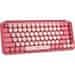 Logitech POP Keys Wireless Mechanical Keyboard With Emoji Keys - HEARTBREAKER_ROSE - US INT'L - INTNL