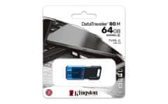 Kingston DataTraveler 80 M/64GB/USB 3.2/USB-C