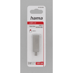 Hama USB flash disk Uni-C Rotate Pro, USB-C 3.1, 128 GB, 70 MB/s