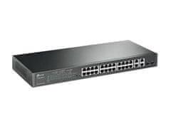 TP-Link SL2428P 24x10/100Mbps+4xGb smart switch,250W POE+ Omada SDN