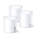 TP-Link WiFi router Deco X60(3-pack) AX5400, WiFi 6, 2x GLAN, / 574Mbps 2,4GHz/ 2402Mbps 5GHz