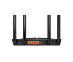 TP-Link WiFi router EX220 WiFi 6 AP AX1800, 4x GLAN, 1x GWAN, 574Mbps 2,4/ 1201Mbps 5GHz, TR-069