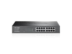 TP-Link TL-SG1016DE 16-Port Gigabit Easy Smart Switch, 16 Gigabit RJ45 Ports, 1U 13-inch Rack-mountable Steel Case