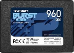 SSD disk Patriot Burst Elite 2,5" 960GB, SATA III