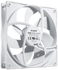 Be quiet! / ventilátor Pure Wings 3 / 140mm / PWM / 4-pin / 21,9dBA / bílý