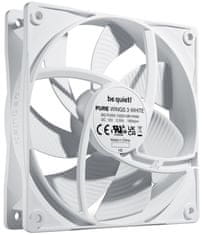 Be quiet! / ventilátor Pure Wings 3 / 120mm / PWM / 4-pin / 25,5dBA / bílý