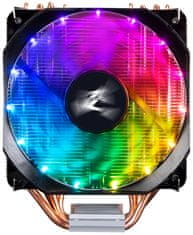 Zalman chladič CPU CNPS9X OPTIMA RGB/ 120mm RGB ventilátor / heatpipe / PWM / výška 156mm / pro AMD i Intel