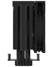 Zalman chladič CPU CNPS13X BLACK / 120 mm ventilátor / 5 heatpipe / PWM / výška 159 mm / černý