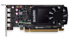 PNY Quadro P1000 V2 DP / 4GB GDDR5 / PCI-E / 4x miniDP 1.4 / Low profile bracket v balení