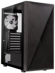 BitFenix skříň Helios / ATX / 4x120mm FRGB fan / 2xUSB 3.0 / USB 2.0 / tvrzené sklo / černá