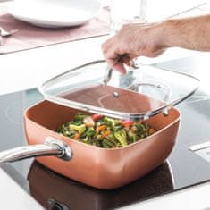 InnovaGoods All-Purpose Copper Pan Set 5 in 1 Coppans InnovaGoods 4 Pieces 