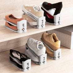 InnovaGoods Adjustable Shoe Organiser Sholzzer InnovaGoods 6 Units 