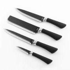 InnovaGoods Knife Set Black Shark Swiss·Q Namiutsu InnovaGoods 4 Pieces 