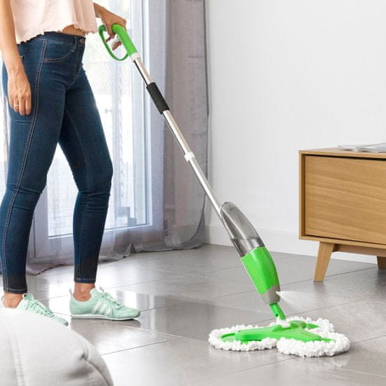 InnovaGoods Triple Dust-Mop with Spray Trimoppy InnovaGoods