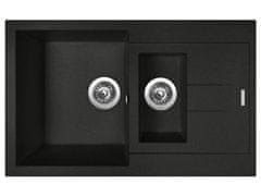 Sinks AMANDA 780.1 Metalblack