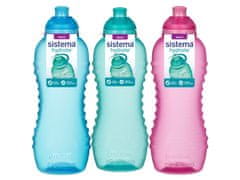 Sistema Sistema Hydrate Láhev Squeeze Twist ‘n’ Sip 460 ml, mix barev