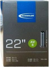 Schwalbe Duše AV8 22"x1 1/8-1 3/8 (28/37-489/501) AV/40mm