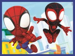 Clementoni Obrázkové kostky Spidey a jeho úžasní přátelé, 12 kostek