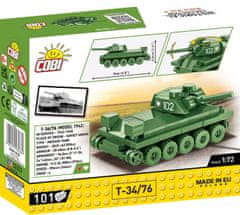 Cobi 3088 II WW Tank T-34/76, 1:72, 101 k