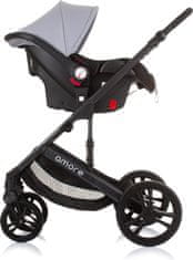 Chipolino Autosedačka Amore i-Size 40-85cm, Ash Grey