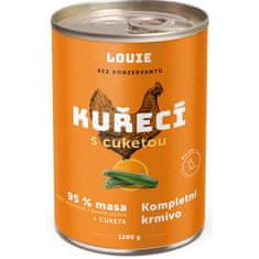 Louie konz. pro psy kuřecí s cuketou 1200 g