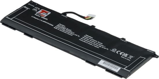 Baterie T6 Power pro Hewlett Packard ZHAN X 13 G2, Li-Poly, 7,7 V, 6900 mAh (53,2 Wh), černá