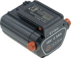 T6 power Baterie pro akumulátorové nářadí Gardena BLi-18, Li-Ion, 18 V, 2600 mAh (46,8 Wh), černá