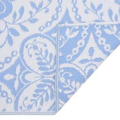 Vidaxl Venkovní koberec bledě modrý 80 x 250 cm PP
