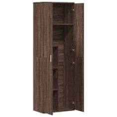 Vidaxl Skříň highboard hnědý dub 60 x 35 x 180 cm kompozitní dřevo