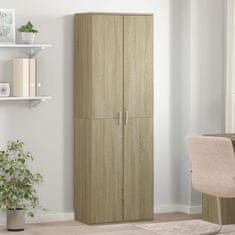 shumee Skříň highboard dub sonoma 60 x 35 x 180 cm kompozitní dřevo