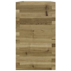 Vidaxl Zahradní truhlík 90 x 40 x 72,5 cm impregnované borové dřevo