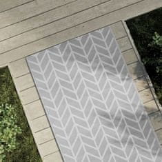 Vidaxl Venkovní koberec šedý 80 x 150 cm PP