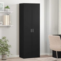 Petromila Skříň highboard černá 60 x 35 x 180 cm kompozitní dřevo