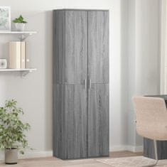 shumee Skříň highboard šedá sonoma 60 x 35 x 180 cm kompozitní dřevo