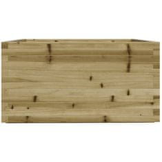 Vidaxl Zahradní truhlík 90 x 90 x 49,5 cm impregnované borové dřevo