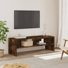 Vidaxl TV skříňka kouřový dub 120 x 40 x 40 cm kompozitní dřevo