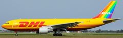 PHOENIX Airbus A300B4-622R(F), DHL w. "Delivered with Pride" tail design, Německo, 1/400