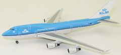 PHOENIX Boeing B747-400, dopravce KLM, PH-BFK Powered by biofuel, Nizozemí, 1/400