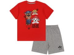 sarcia.eu Paw Patrol Chlapecké červeno-šedé pyžamo s krátkým rukávem 3 let 98 cm