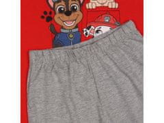 sarcia.eu Paw Patrol Chlapecké červeno-šedé pyžamo s krátkým rukávem 3 let 98 cm