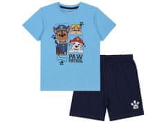 sarcia.eu Paw Patrol Chlapecké modré a tmavě modré pyžamo s krátkým rukávem 7 let 122 cm