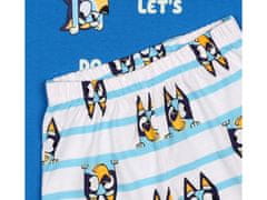 sarcia.eu Bluey Chlapecké modrobílé pyžamo s krátkým rukávem, pyžamo s krátkými nohavicemi 6 let 116 cm