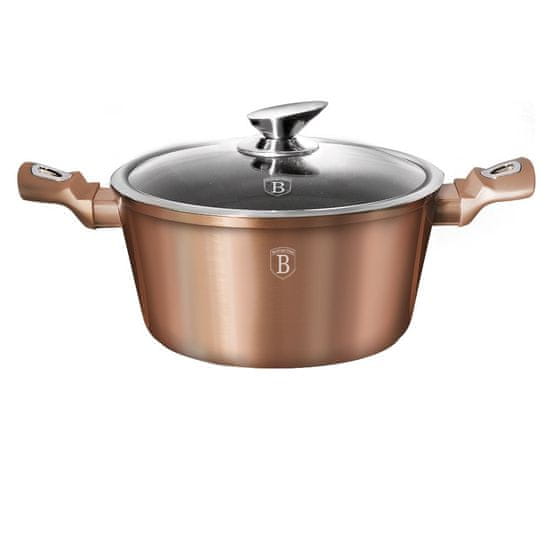 Berlingerhaus Granitový Hrnec 20Cm Berlinger Haus Rose Gold Bh-1514