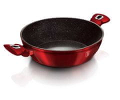 Berlingerhaus Granitový Hrnec 28Cm Red Metallic Line Bh-1263