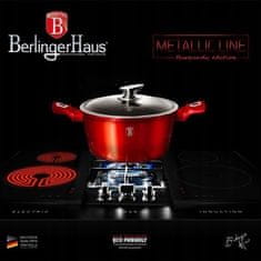 Berlingerhaus Granitový Hrnec 20Cm Red Metallic Line Bh-1256