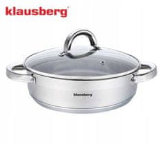 KLAUSBERG Plochý Hrnec S Poklicí 24Cm Kb-7172