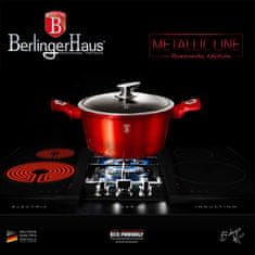 Berlingerhaus Granitový Hrnec 28Cm Red Metallic Line Bh-1258