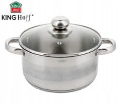 KINGHoff Hrnec S Poklicí 24Cm Kh-4331 6L